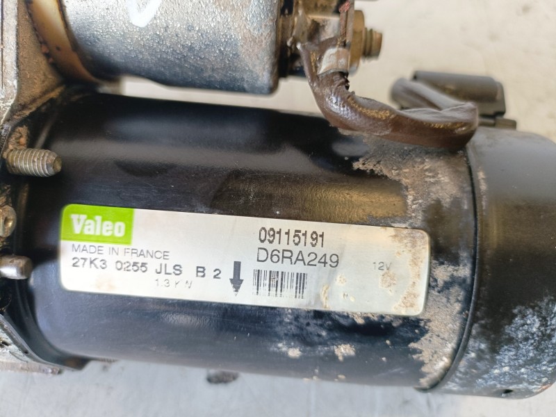 Recambio de motor arranque para opel corsa c z12xe referencia OEM IAM D6RA249  