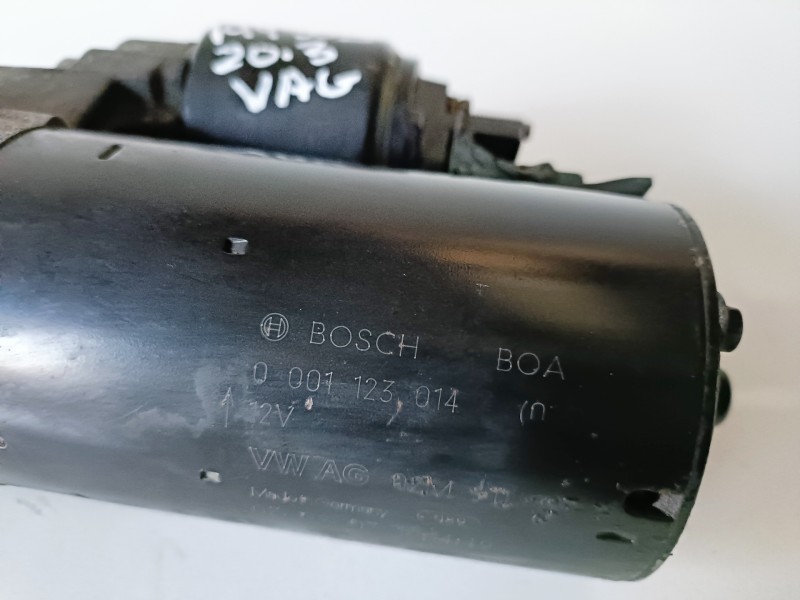 Recambio de motor arranque para volkswagen touran (1t1) azv referencia OEM IAM 0001123014  