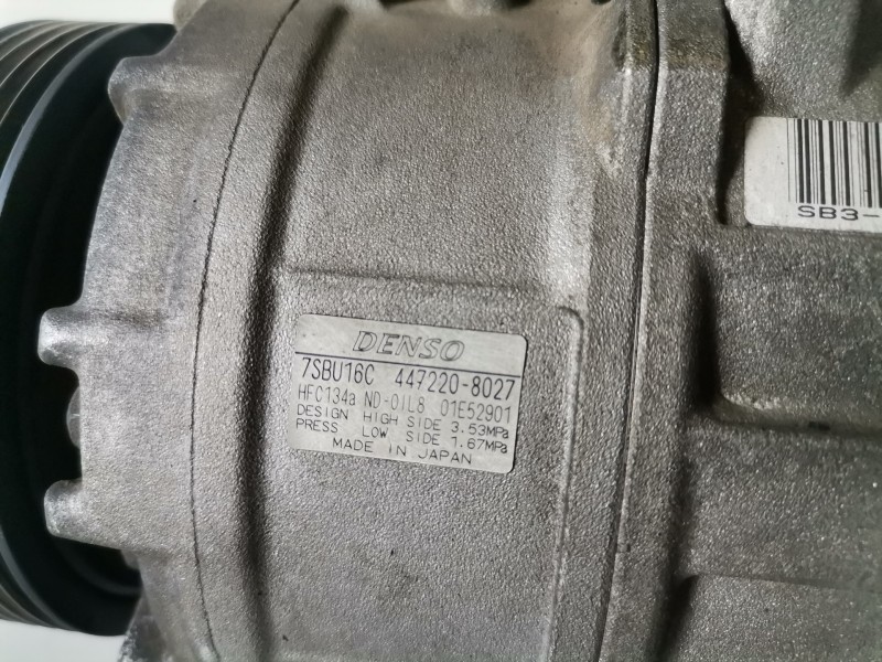 Recambio de compresor aire acondicionado para bmw serie 5 berlina (e39) 256d1 referencia OEM IAM 4472208027  