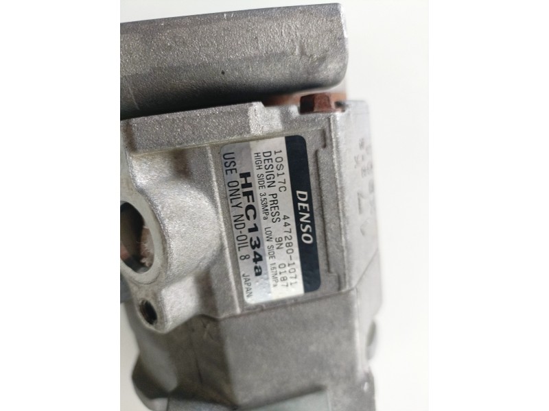Recambio de compresor aire acondicionado para toyota land cruiser (j15) 1kdftv referencia OEM IAM 4472801071  