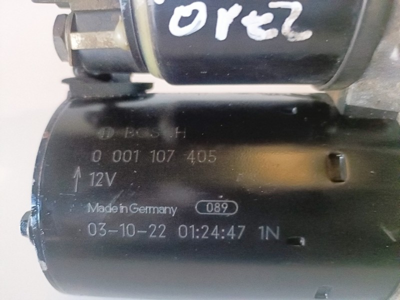 Recambio de motor arranque para opel astra g coupe z18xe referencia OEM IAM 0001107405  
