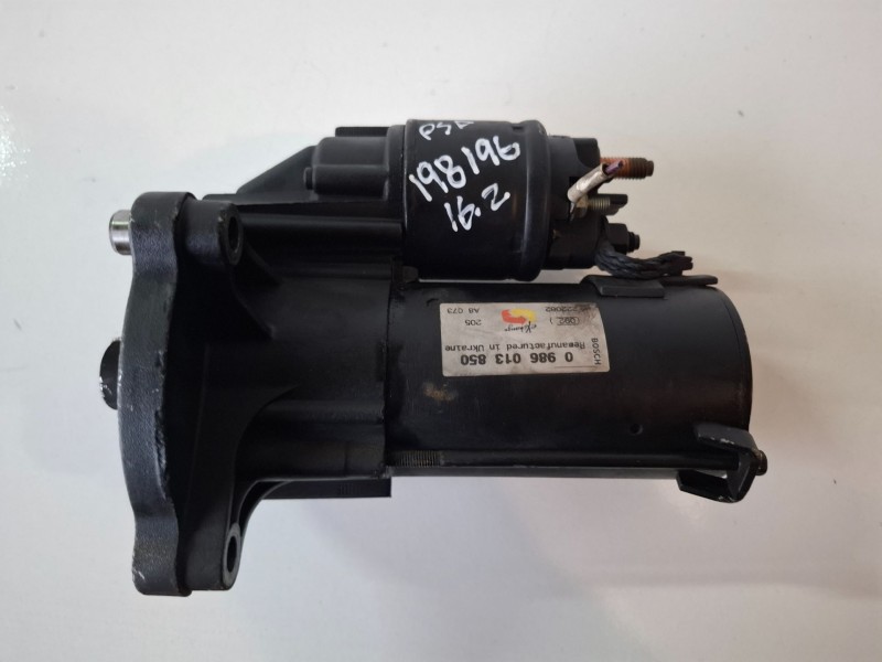 Recambio de motor arranque para citroen c3 hfx referencia OEM IAM 0986013850  