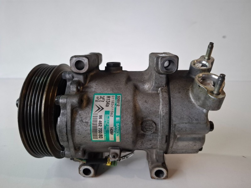 Recambio de compresor aire acondicionado para citroen c3 hfx referencia OEM IAM 9646273380  