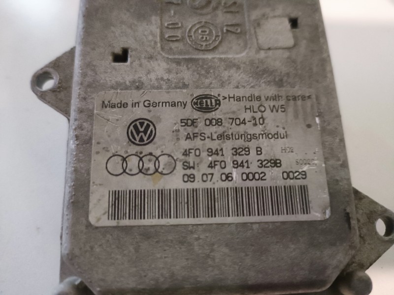 Recambio de centralita faros xenon para audi a6 berlina (4f2) bre referencia OEM IAM 5DF00870410  
