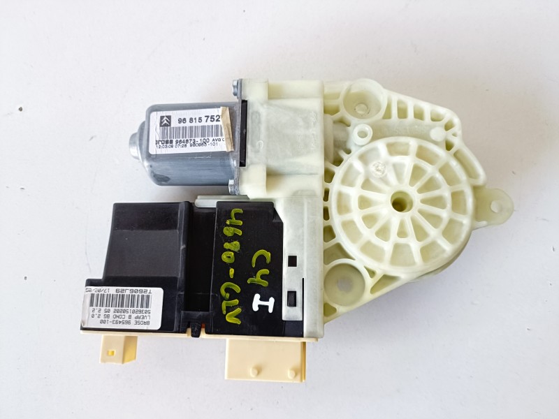 Recambio de motor elevalunas delantero izquierdo para citroen c4 berlina 9hx referencia OEM IAM 965493100  