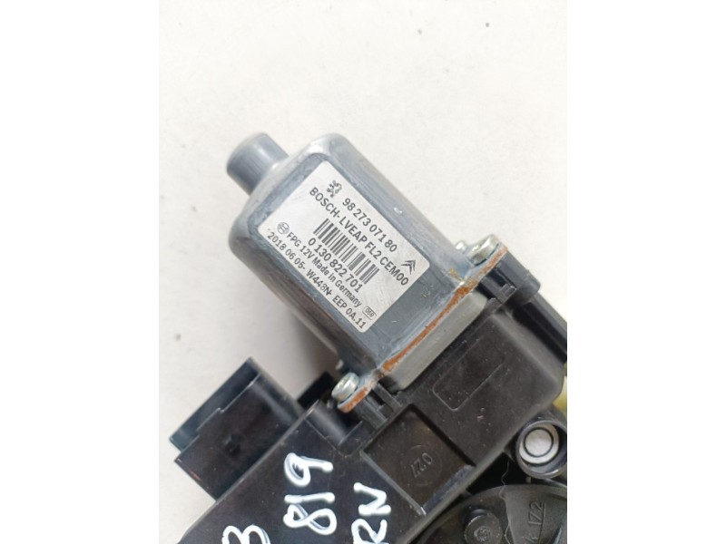 Recambio de elevalunas delantero izquierdo para citroen c4 cactus hnz referencia OEM IAM 9827307180  