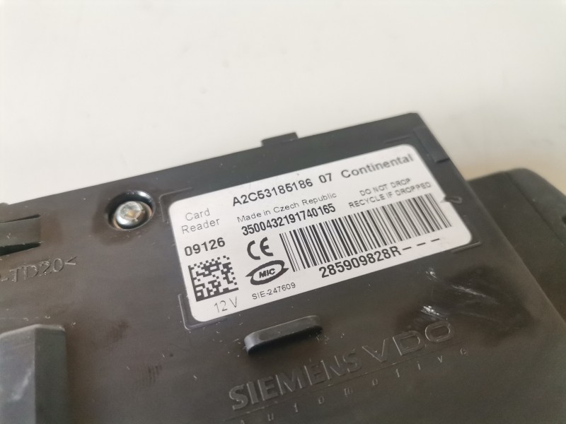 Recambio de conmutador de arranque para renault megane iii coupe k9k832 referencia OEM IAM 285909828R/A2C53185186  