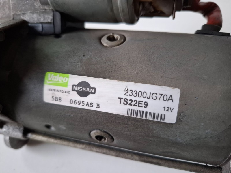 Recambio de motor arranque para nissan qashqai (j10) m9r832 referencia OEM IAM TS22E9  