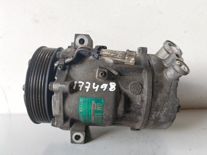 Recambio de compresor aire acondicionado para saab 9-3 familiar z19dth referencia OEM IAM 13171593  