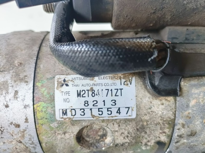 Recambio de motor arranque para mitsubishi l200 (k70) 4d56 referencia OEM IAM   