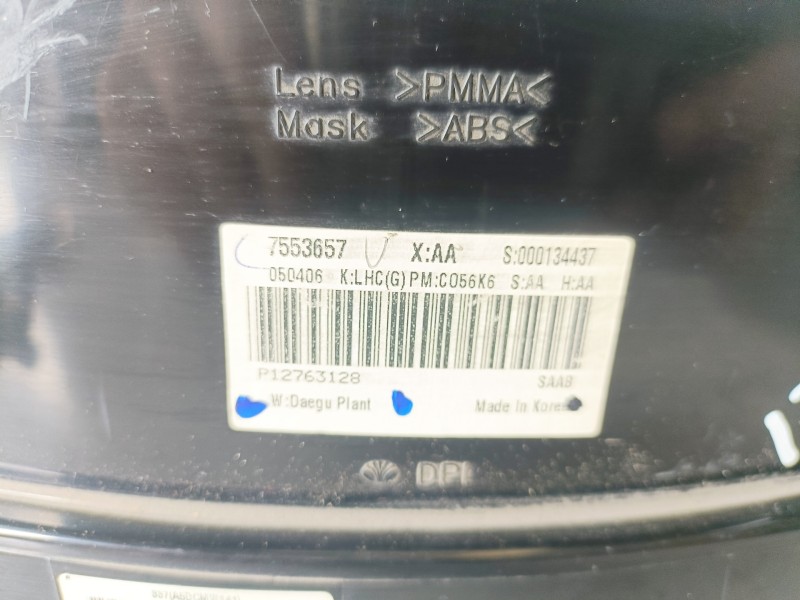 Recambio de cuadro instrumentos para saab 9-3 familiar z19dth referencia OEM IAM 7553657  