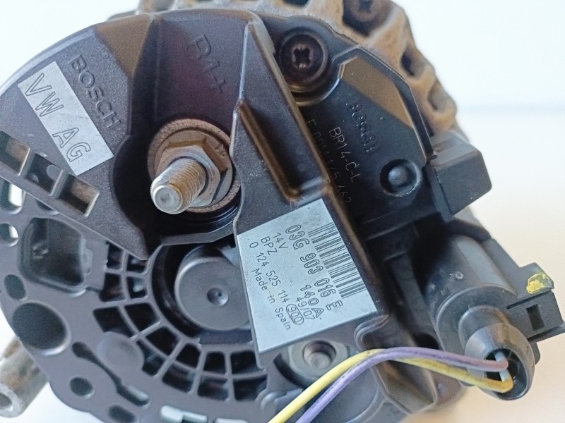 Recambio de alternador para audi a4 berlina (8k2) caga referencia OEM IAM 03G903016E  