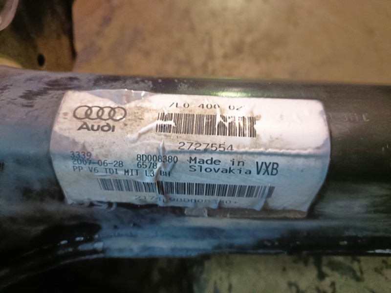 Recambio de puente delantero para audi q7 (4l) bug referencia OEM IAM 7L0400025  