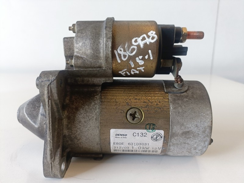 Recambio de motor arranque para fiat ii punto (188) berlina 843a1000 referencia OEM IAM 63103031  