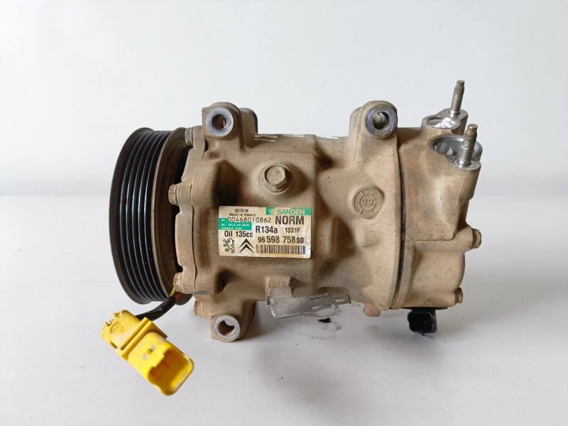 Recambio de compresor aire acondicionado para citroen berlingo 9ht referencia OEM IAM 9659875880  