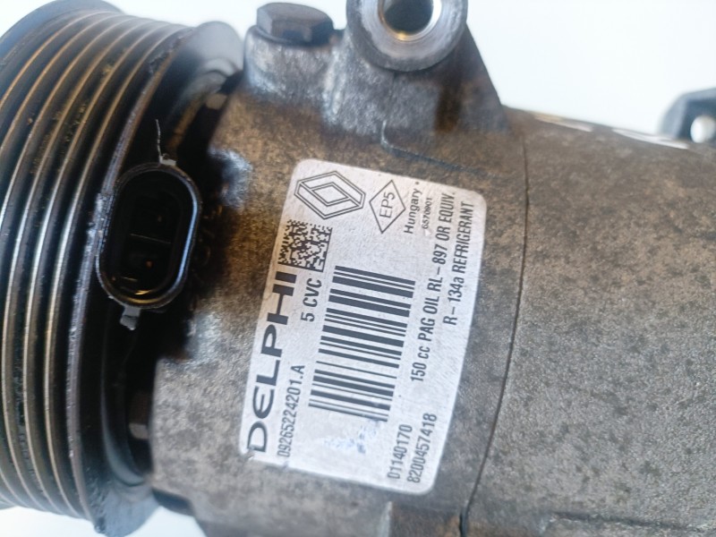 Recambio de compresor aire acondicionado para renault megane ii berlina 5p f9q804 referencia OEM IAM 8200457418  
