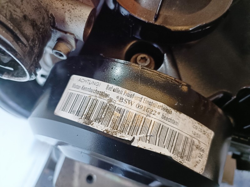 Recambio de motor completo para skoda fabia (5j2) bsw referencia OEM IAM BSW  