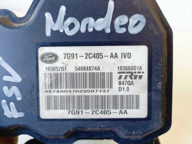Recambio de abs para ford mondeo berlina (ca2) gxba referencia OEM IAM 7G912C405AA  