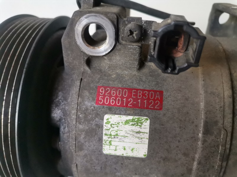 Recambio de compresor aire acondicionado para renault maxity td25 referencia OEM IAM 92600EB30A/5060121122  
