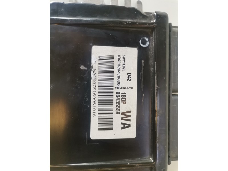Recambio de centralita motor uce para chevrolet kalos b12s1 referencia OEM IAM 5WY1E07E/96435559  