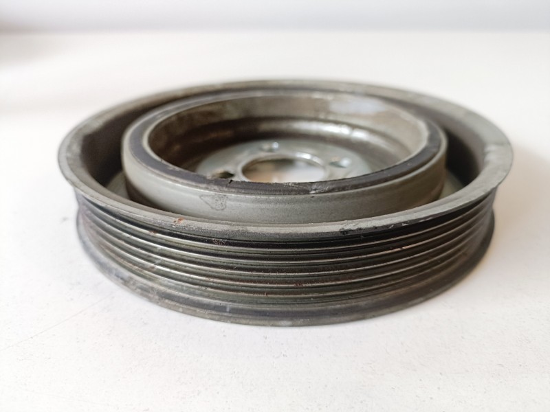 Recambio de polea cigueñal para opel corsa d a13dtc referencia OEM IAM 55200498  