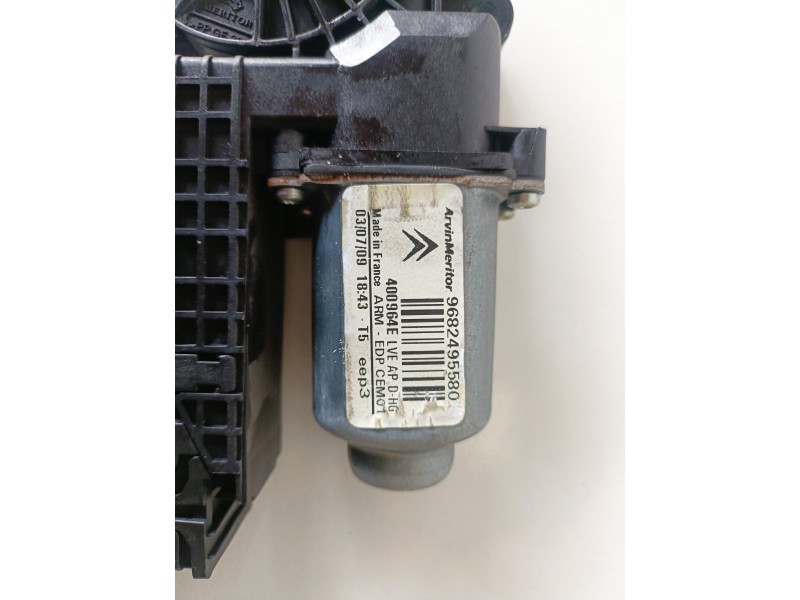 Recambio de motor elevalunas delantero derecho para citroen grand c4 picasso rhj referencia OEM IAM 9682495580  