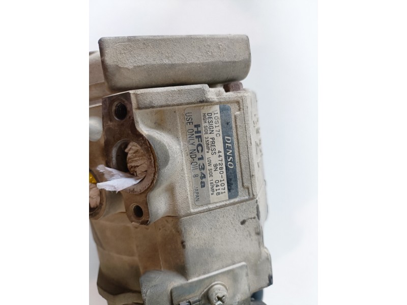 Recambio de compresor aire acondicionado para toyota land cruiser (j15) 1kdftv referencia OEM IAM 4472801071  
