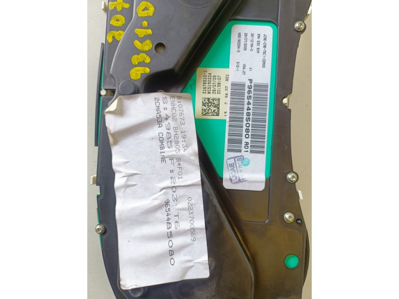Recambio de cuadro instrumentos para peugeot 307 break / sw (s1)(04.2002) nfu (tu5jp4) referencia OEM IAM 9654485080  