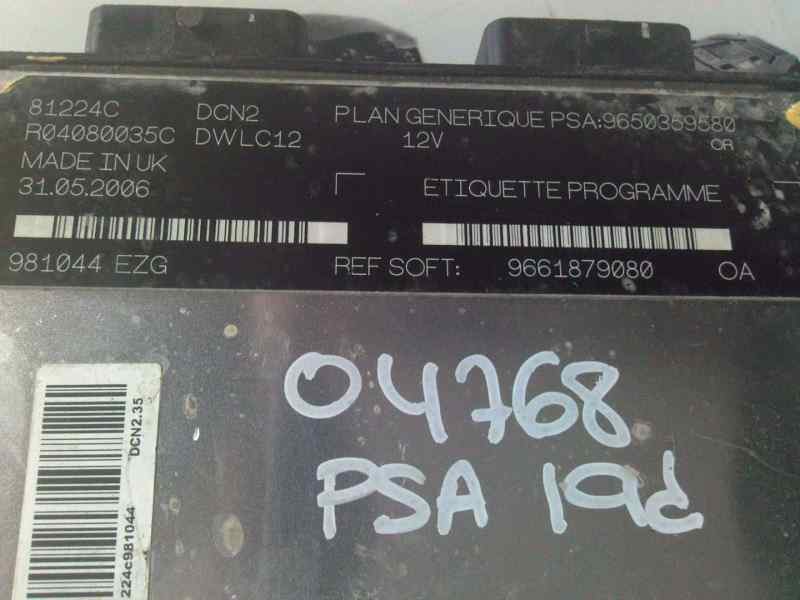 Recambio de centralita motor uce para citroen berlingo referencia OEM IAM 9650359580  