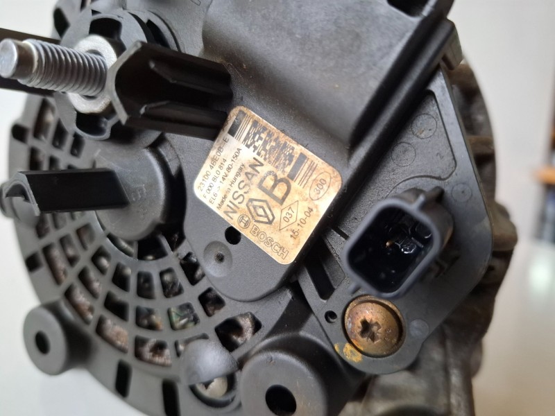 Recambio de alternador para nissan qashqai (j11e) r9maeg4 referencia OEM IAM 231004BE0BE  