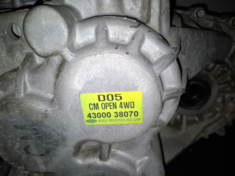 Recambio de caja cambios para hyundai santa fe (cm) d4eb referencia OEM IAM 4300038070  