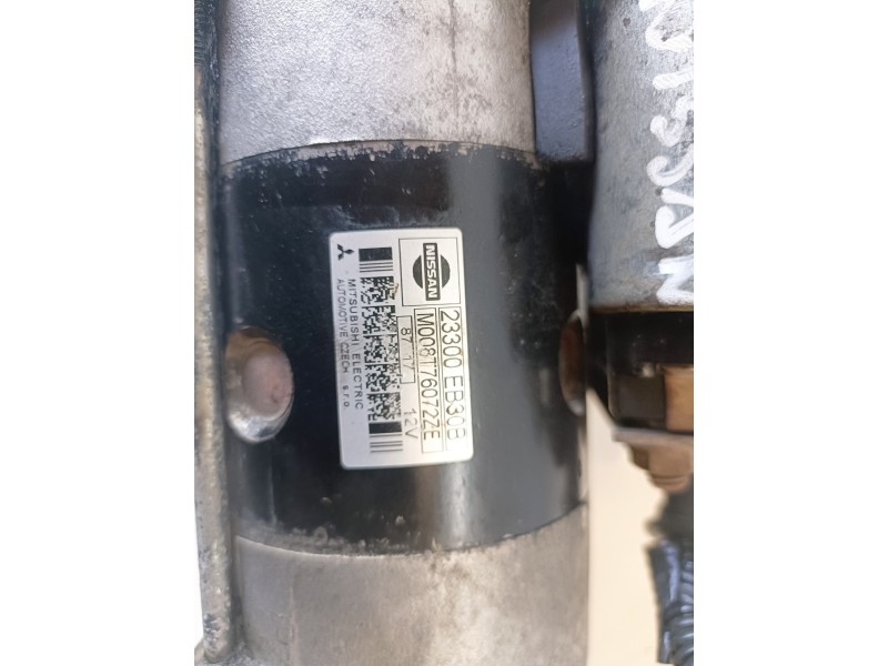Recambio de motor arranque para nissan pathfinder (r51) yd25 referencia OEM IAM 23300EB30B/M008T76072ZE  