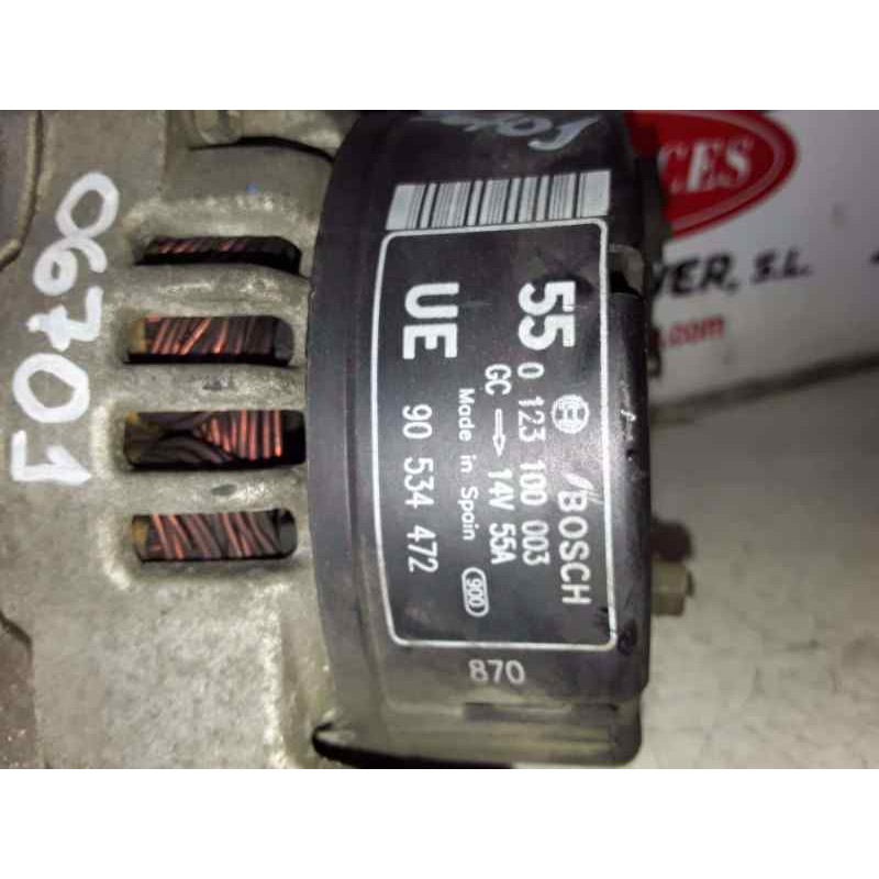 Recambio de alternador para opel corsa b referencia OEM IAM 0123100003/90534472  