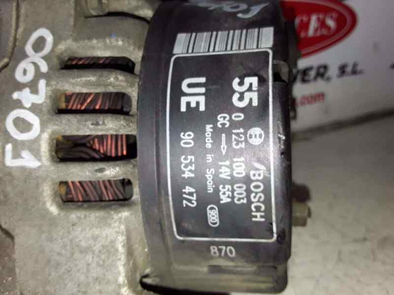 Recambio de alternador para opel corsa b referencia OEM IAM 0123100003/90534472  