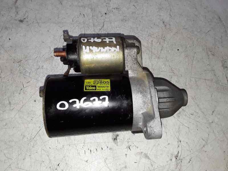 Recambio de motor arranque para hyundai getz (tb) referencia OEM IAM 3610022805/TM000A3720  