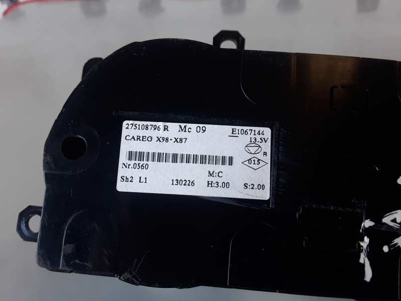 Recambio de mando climatizador para renault clio iv h4ba400 referencia OEM IAM 275108796R  