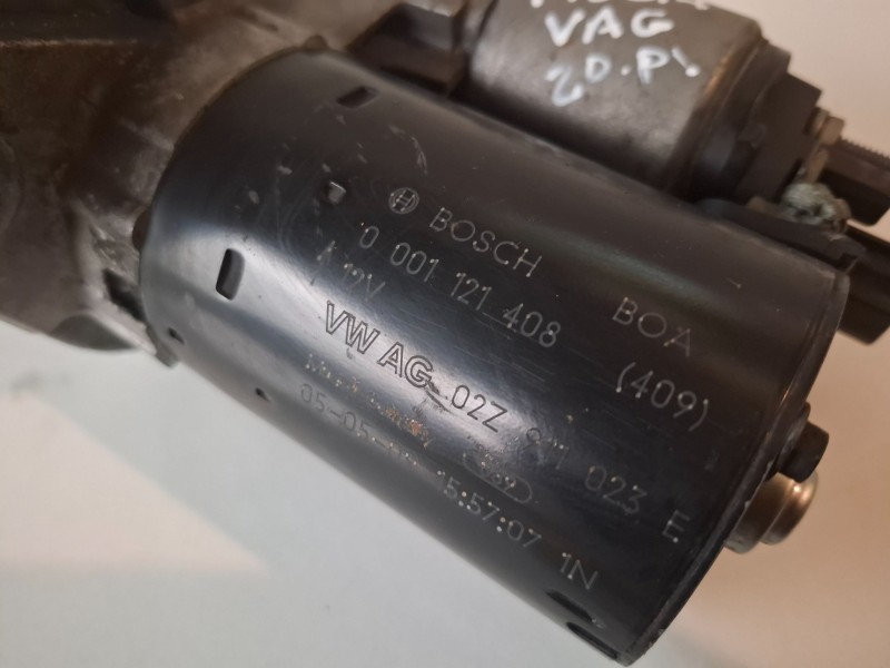 Recambio de motor arranque para seat leon (1p1) blr referencia OEM IAM 0001121408  