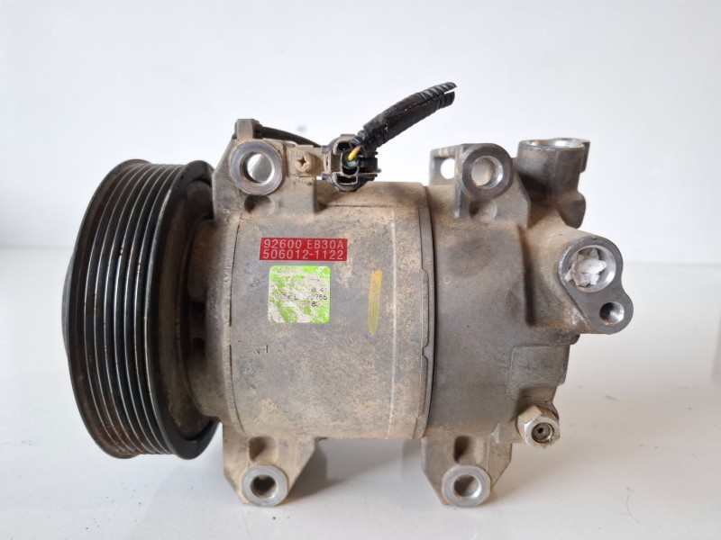 Recambio de compresor aire acondicionado para nissan pathfinder (r51) yd25ddti referencia OEM IAM 92600EB30A  