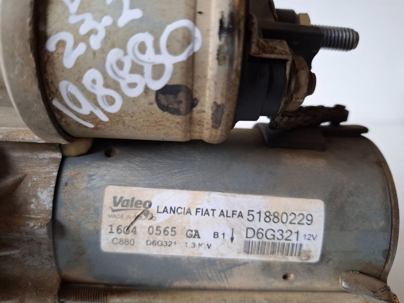 Recambio de motor arranque para opel combo d 263a2000 referencia OEM IAM D6G321  