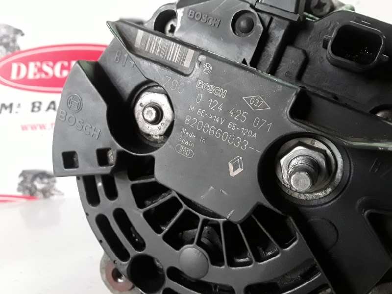 Recambio de alternador para renault clio iii k9k766 referencia OEM IAM 0124425071/8200660033/120A  