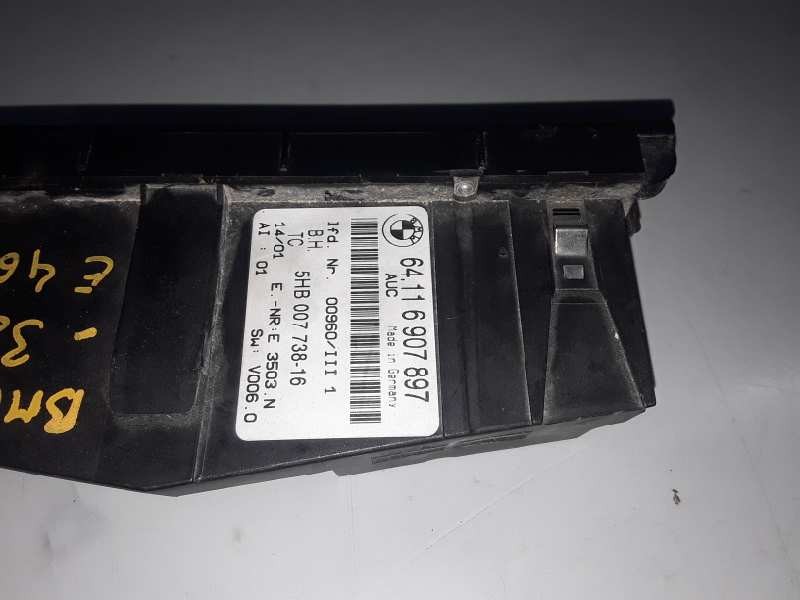 Recambio de mando climatizador para bmw serie 3 berlina (e46) referencia OEM IAM 64116907897/5HB007738  