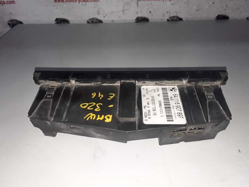 Recambio de mando climatizador para bmw serie 3 berlina (e46) referencia OEM IAM 64116907897/5HB007738  