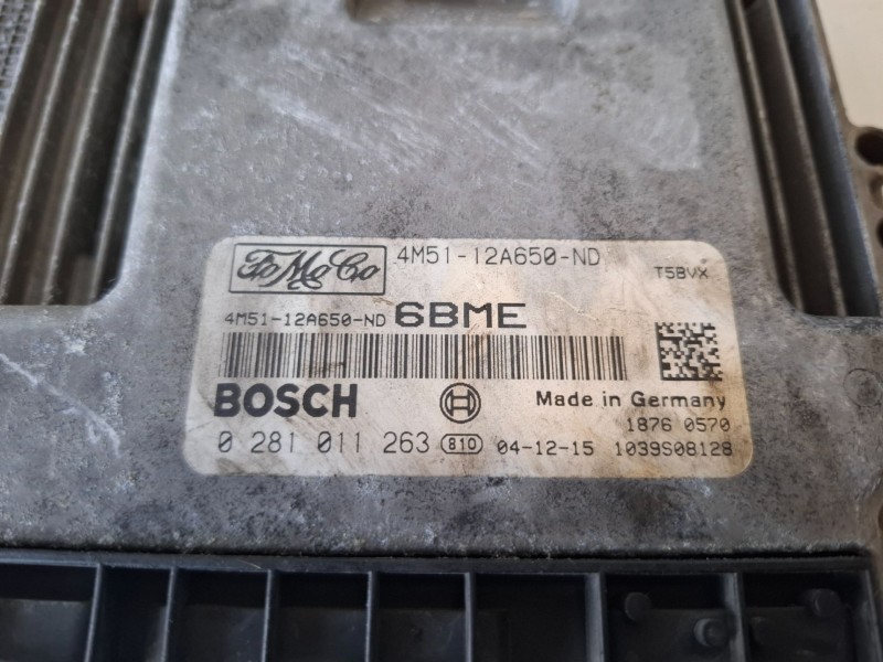 Recambio de centralita motor uce para ford focus berlina (cap) g8da referencia OEM IAM 4M5112A650ND  