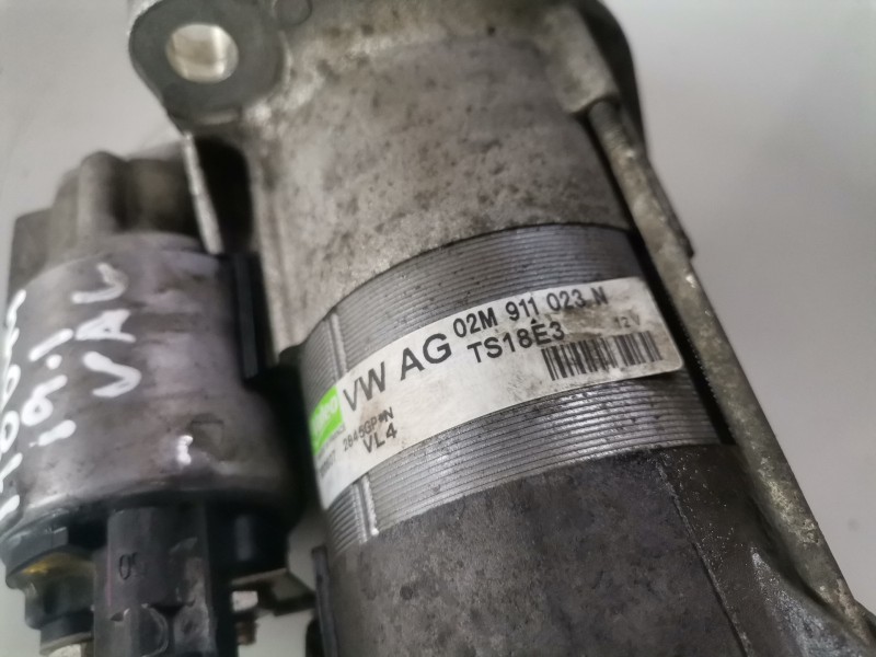 Recambio de motor arranque para volkswagen passat variant (3c5) bkp referencia OEM IAM TS18E3/02M911023N  