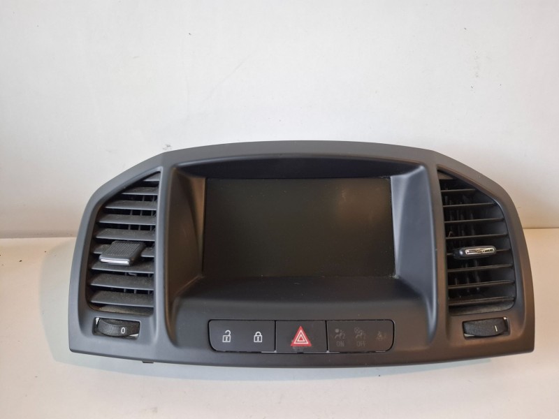 Recambio de pantalla multifuncion para opel insignia berlina a20dth referencia OEM IAM 22764032  