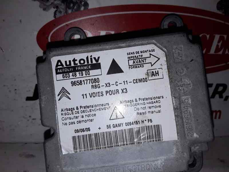 Recambio de centralita airbag para citroen c5 berlina referencia OEM IAM 603481900/9658177080  
