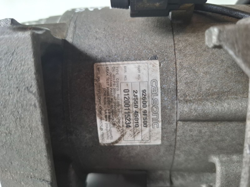 Recambio de compresor aire acondicionado para nissan primera berlina (p11) qg18 referencia OEM IAM 926009F500  