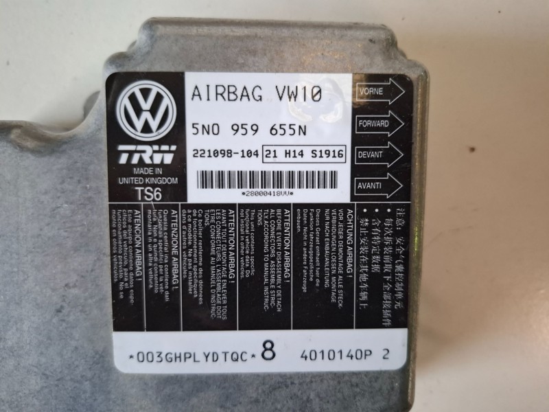 Recambio de kit airbag para seat leon (1p1) cayc referencia OEM IAM   