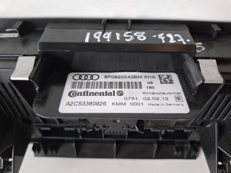 Recambio de mando climatizador para audi a3 (8p1) cayc referencia OEM IAM 8P0820043BM  