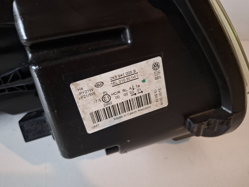 Recambio de faro izquierdo para volkswagen caddy (2c)(08.2010) cfhf referencia OEM IAM 2K5941005B  